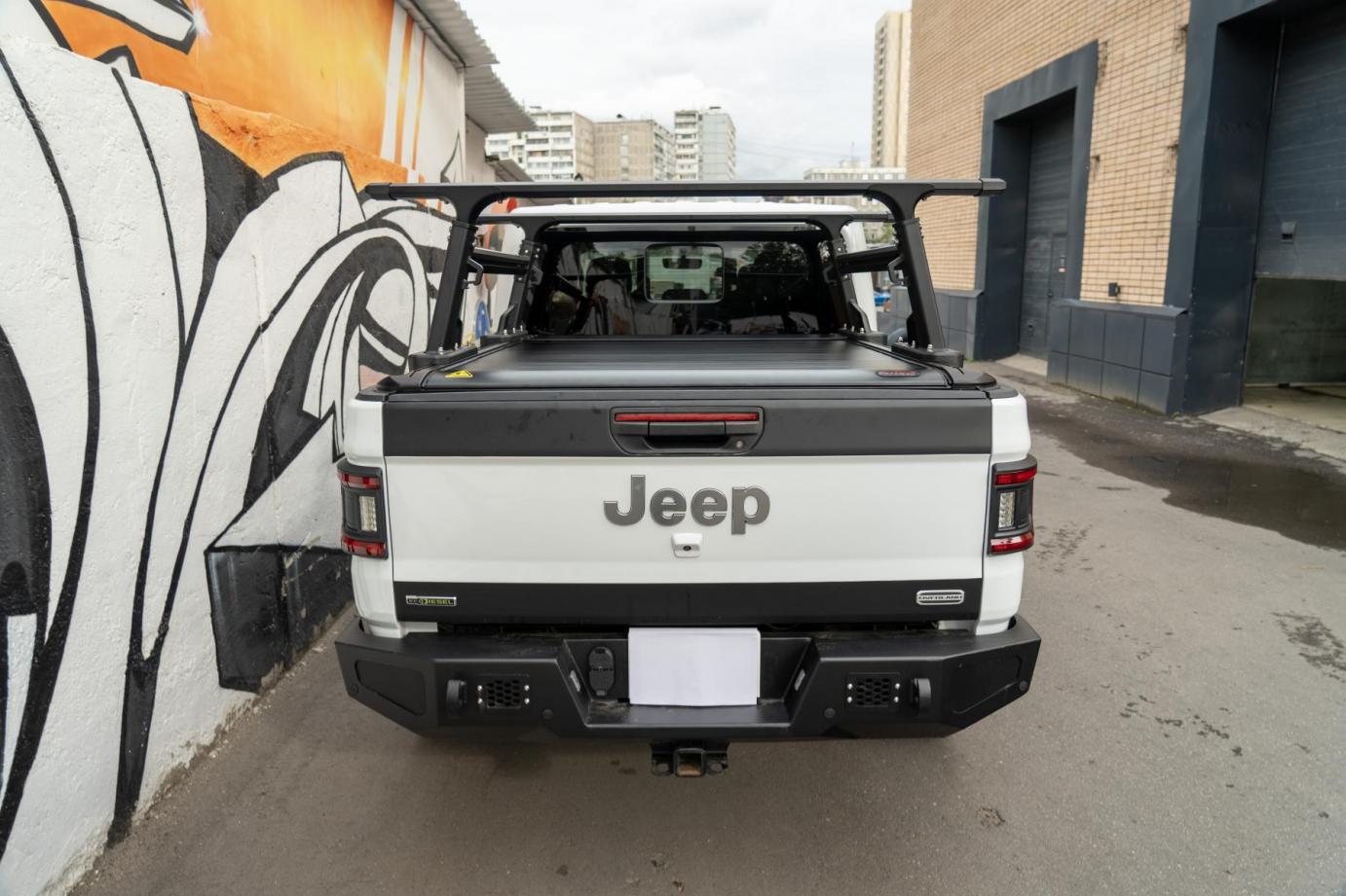 Электрическая крышка кузова на Jeep Gladiator