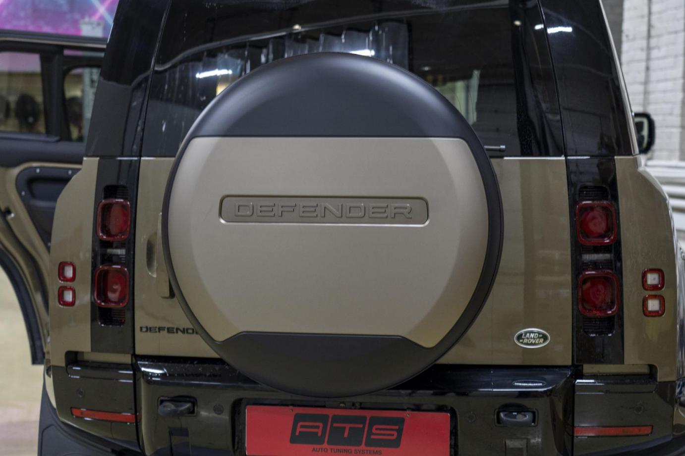 Land Rover Defender штатные пороги
