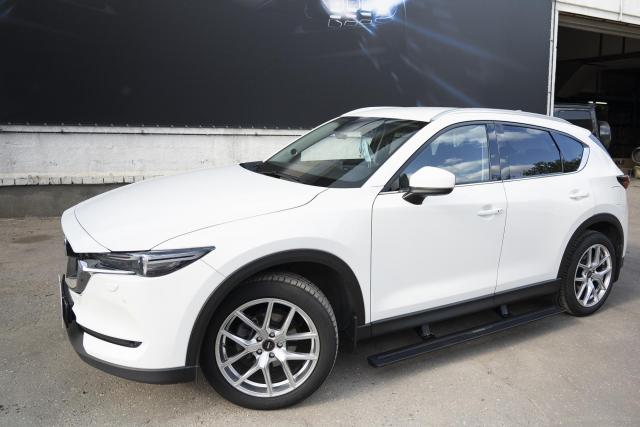 Выдвижные электрические пороги ATS на Mazda CX-5 II