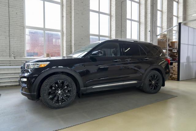 Выдвижные электрические пороги ATS на FORD EXPLORER VI