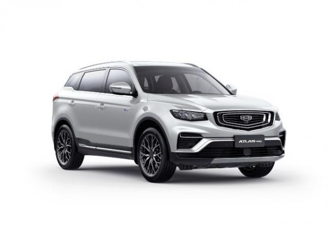 Выдвижные электрические пороги ATS на Geely Atlas Pro