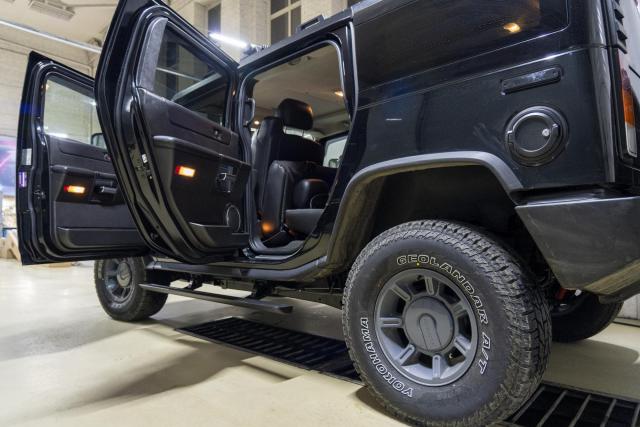 Выдвижные электрические пороги ATS на  Hummer H2