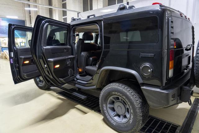 Выдвижные электрические пороги ATS на  Hummer H2