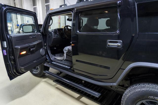 Выдвижные электрические пороги ATS на  Hummer H2