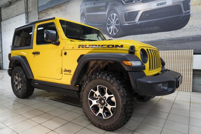 Установка выдвижных электропорогов ATS на Jeep Wrangler 3d
