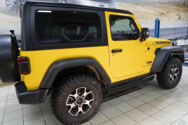 Установка выдвижных электропорогов ATS на Jeep Wrangler 3d