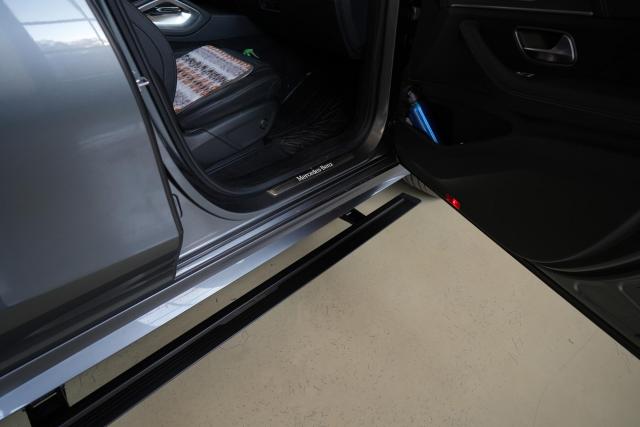 Установка выдвижных электропорогов ATS на Mercedes-Benz GLE II (V167)