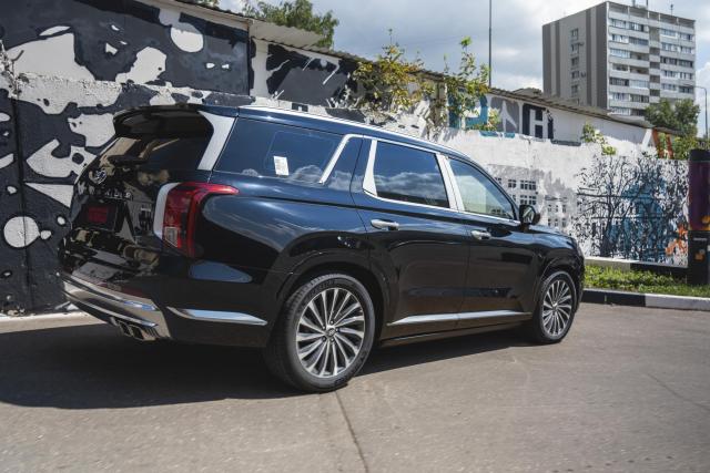 Выдвижные электрические пороги ATS на Hyundai Palisade