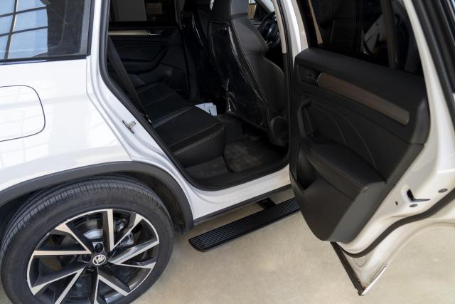 Выдвижные электрические пороги ATS на Skoda Kodiaq 