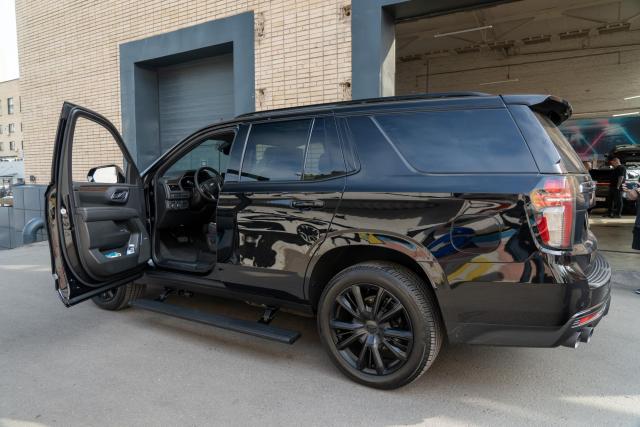 Выдвижные электрические пороги ATS на Chevrolet Tahoe V