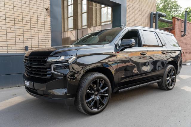 Выдвижные электрические пороги ATS на Chevrolet Tahoe V
