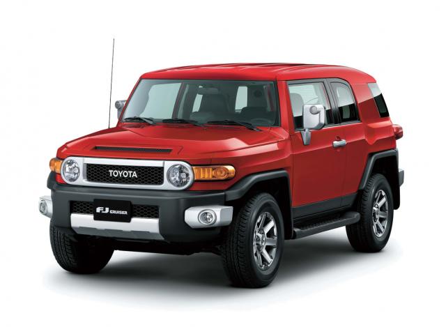 Выдвижные электрические пороги ATS на Toyota FJ Cruiser