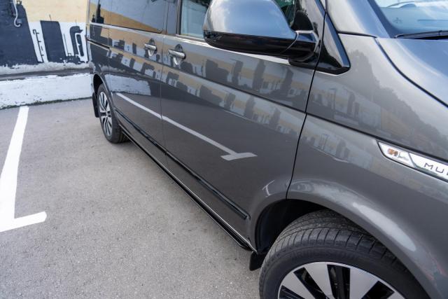 Установка выдвижных электропорогов ATS на Volkswagen Multivan T6